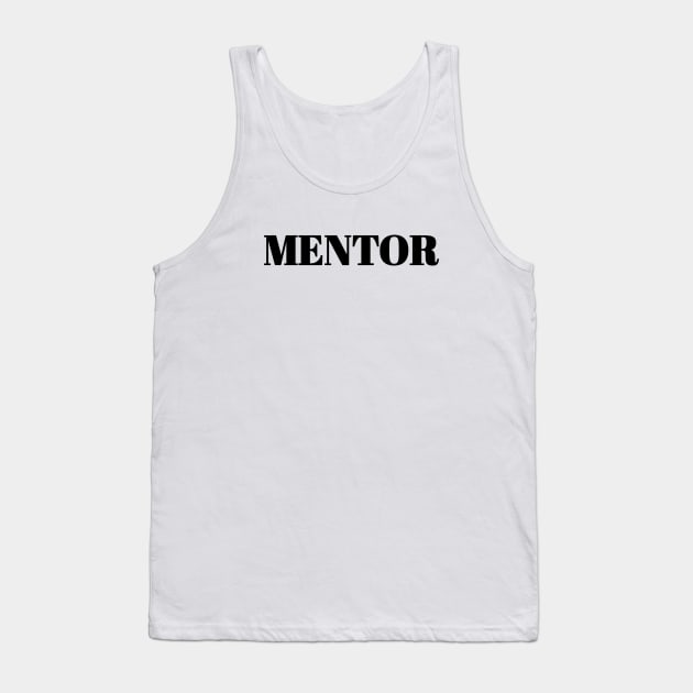 Mentor Tank Top by Menu.D